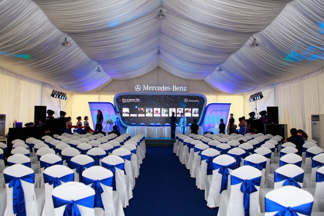 大型會展篷房應(yīng)該怎么布置？